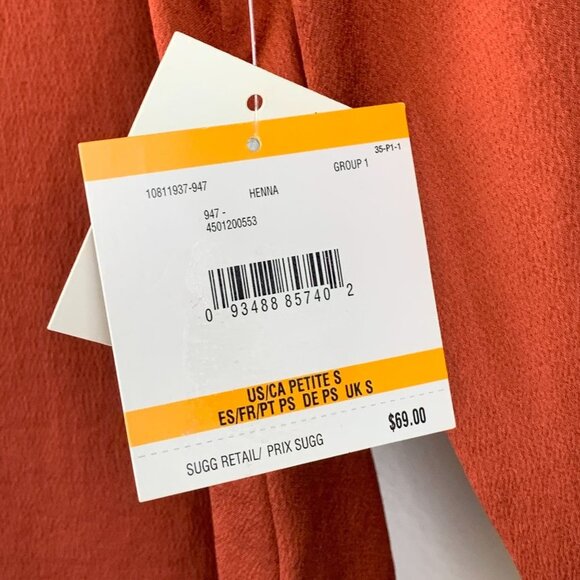 NWT Kasper Tie Neck Blouse - Picture 8 of 9